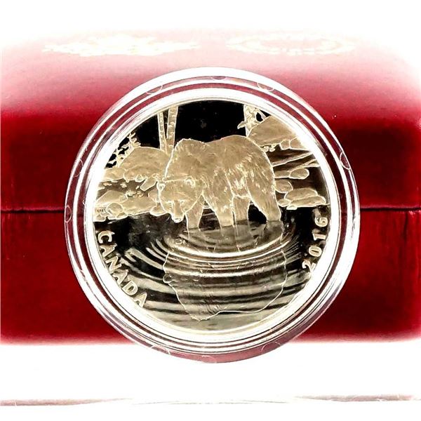 CANADA - $10 2016 Reflets de la faune - Le grizzli