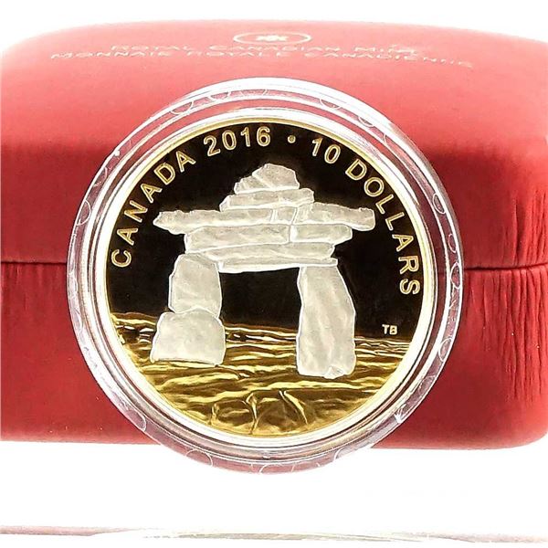 CANADA - $10 2016 Emblemes du Canada - Inukshuk