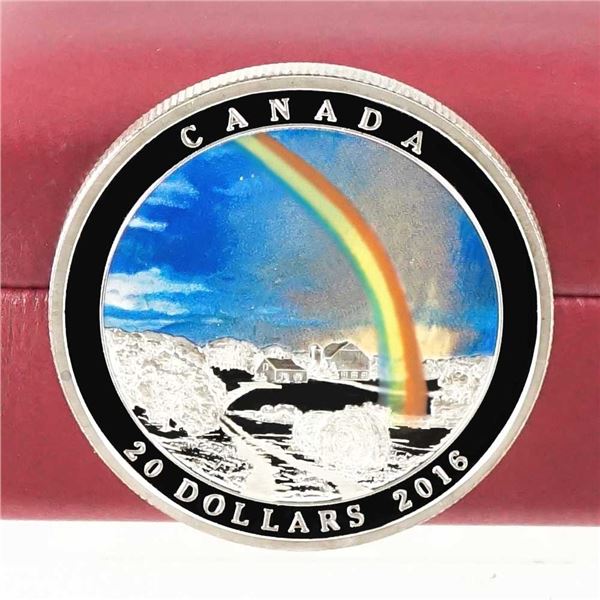 CANADA - $20 2016 Phenomenes meteo - Arc-en-ciel lumineux