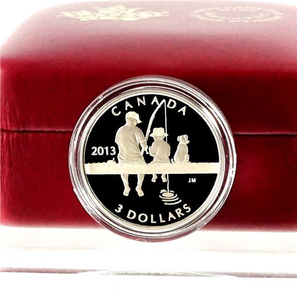 CANADA - $3 2013 La pÃªche