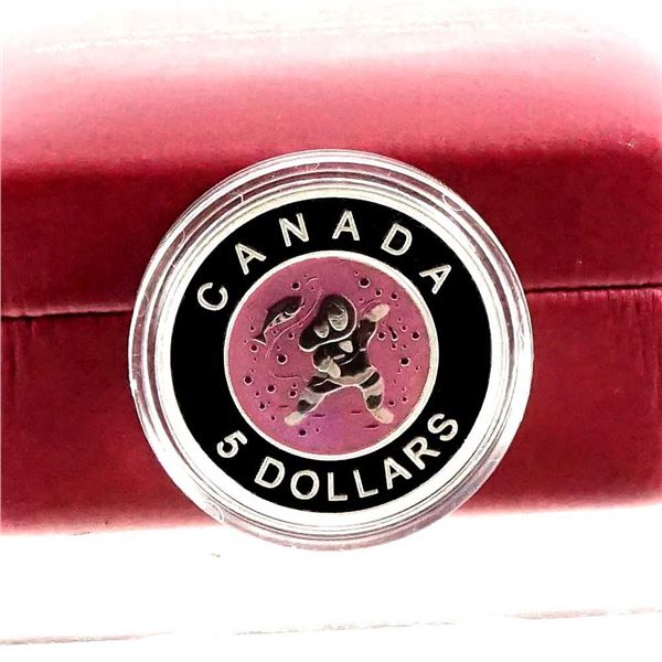 CANADA - $5 2013 Art autochtone contemporain - Mere et bebe Ã  la pÃªche sur glace