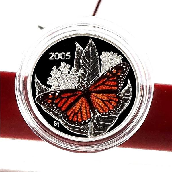 CANADA - 50 cents 2005 Serie papillons - Monarch