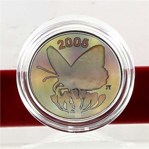 CANADA - 50 cents 2005 Serie papillons - Fritillaire