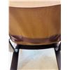 Image 7 : Leather Lounge chair & Footstool