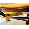 Image 8 : Leather Lounge chair & Footstool