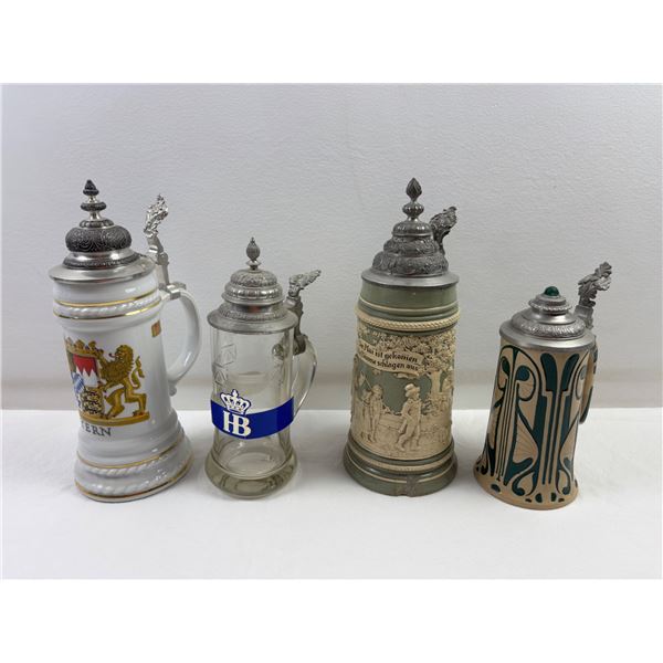 Collection of Beer Steins