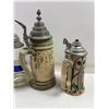 Image 4 : Collection of Beer Steins