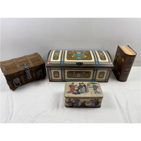 Decorative Storage Boxes and Tins
