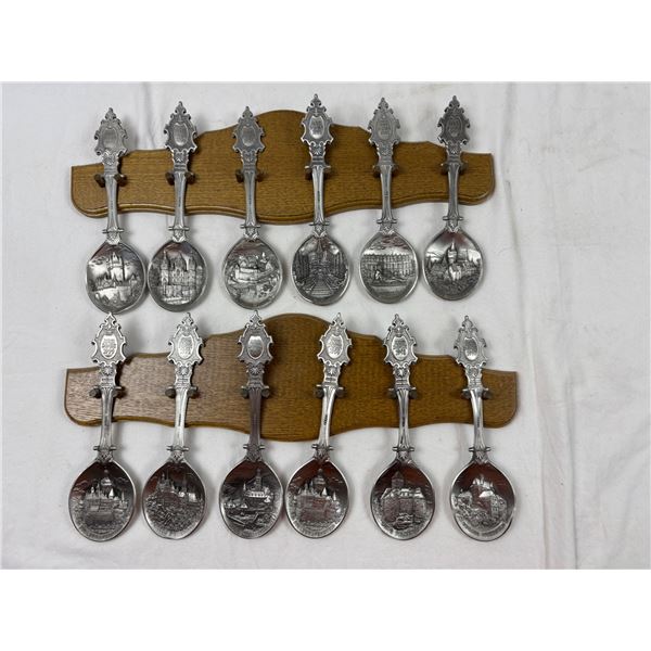 Collection of WMF Jaresloffel Spoons