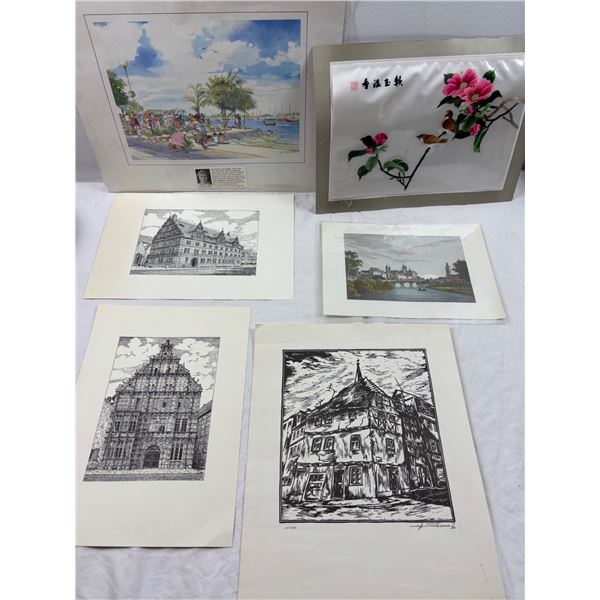 Variety of Art Prints
