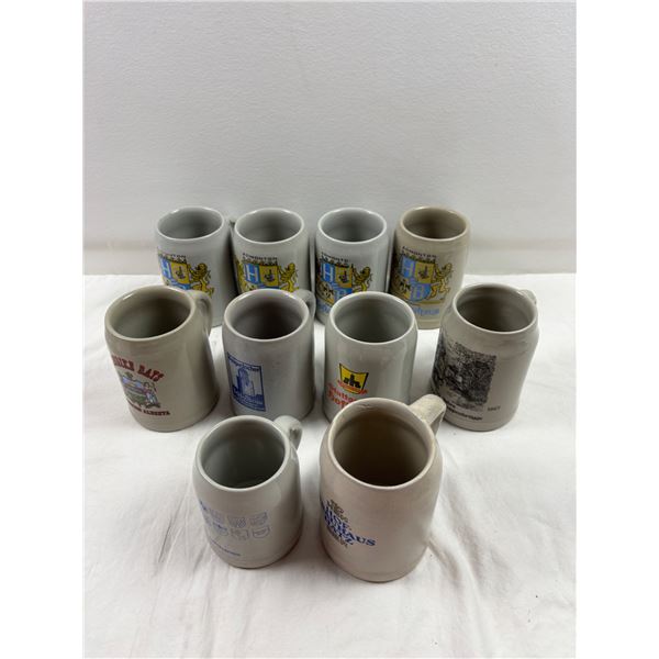 Collection of Beer Steins