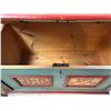 Image 2 : Hand Painted Storage Bench Chest