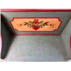 Image 3 : Hand Painted Storage Bench Chest