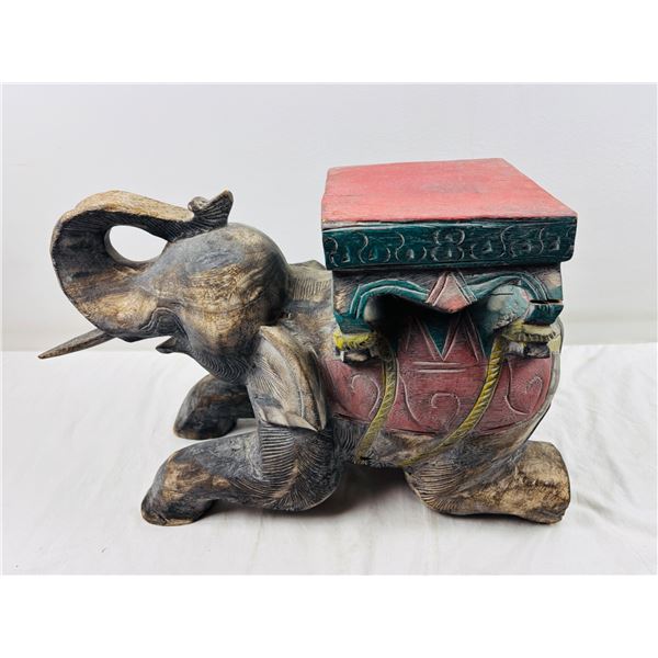 Elegantly Carved Elephant