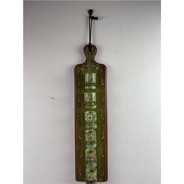 Hand Painted Wall Hanging Cups