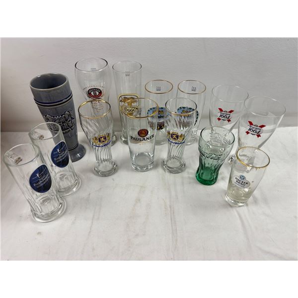 Collection of Beer Glasses