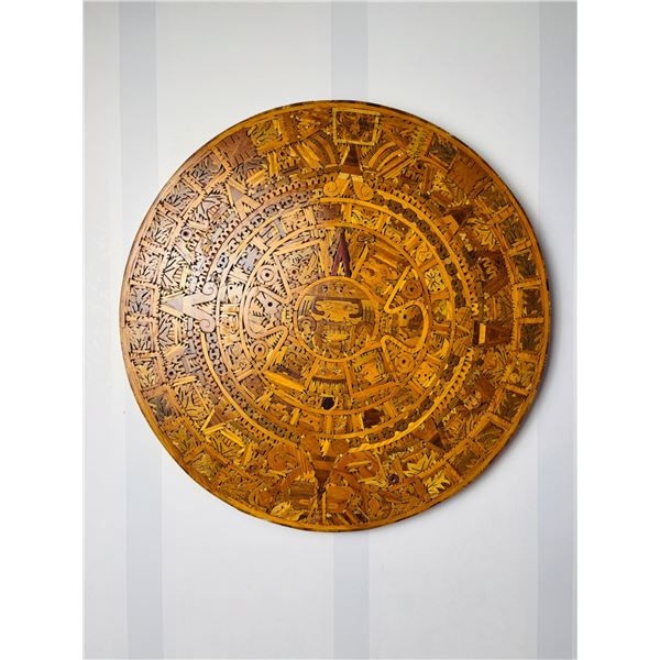 The Sun Stone or Aztec Calendar