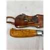 Image 2 : Hunting Knife & Leather Sheath