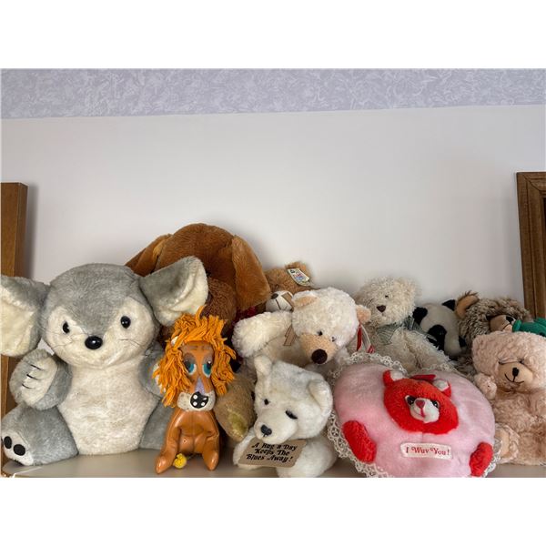 Collection of Stuffed Animals