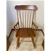 Image 1 : Wooden Rocking Chair