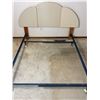 Image 1 : Vintage Queen Bed Frame with Gold Trim