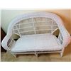 Image 1 : Wicker Loveseat
