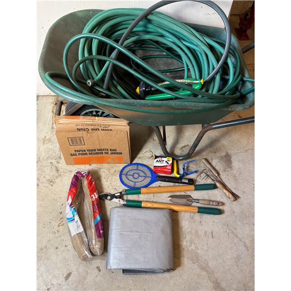 Wheel Barrow & Gardening Supplies