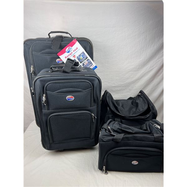 Four-Piece American Tourister Luggage Set