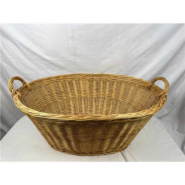 Oversized Wicker Basket
