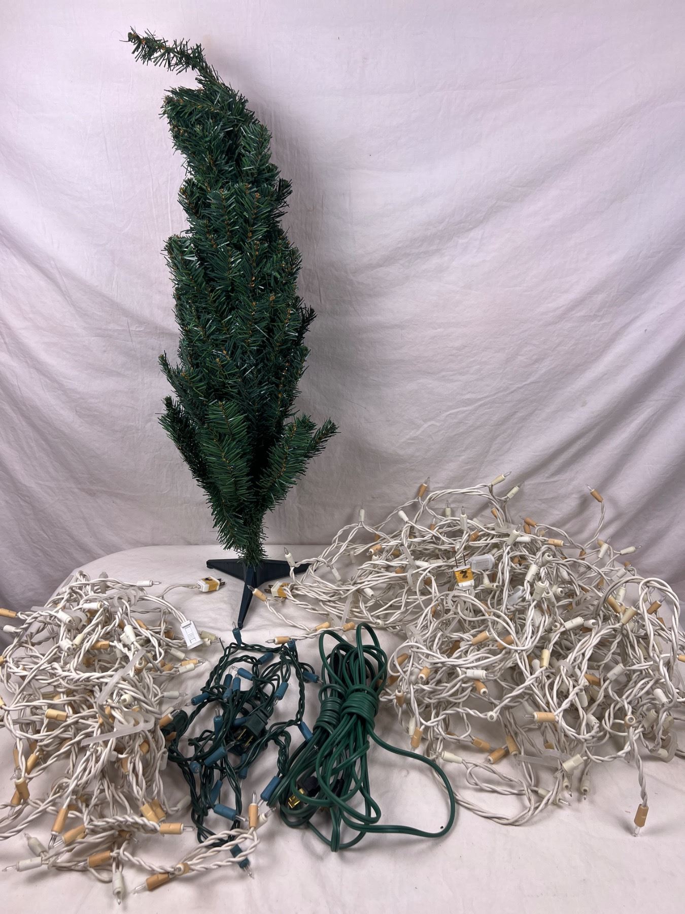 Mini Tree Up Light Miniature Christmas Tree & Lights - Sunrise Estate Services Ltd