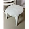 Image 2 : Jardin Plastic Patio Chairs & Side Table