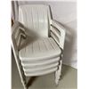 Image 3 : Jardin Plastic Patio Chairs & Side Table