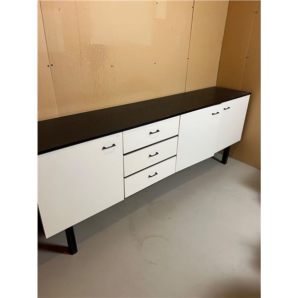 Black & White Storage Cabinet