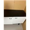 Image 3 : Black & White Storage Cabinet