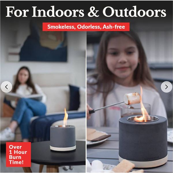 Houswise Altair Tabletop Fire Pit with Accessories