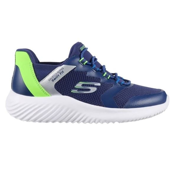 Skechers Boys’ Athletic Shoes, Model 17300LCS-NVLM, Size 13