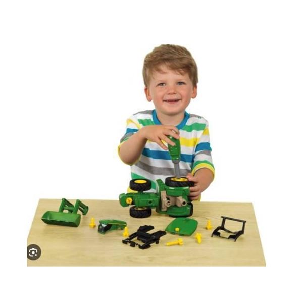 John Deere Fix-It-Up Johnny Interactive Toy Tractor by ERTL