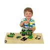 Image 1 : John Deere Fix-It-Up Johnny Interactive Toy Tractor by ERTL