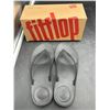 Image 2 : FitFlop iQushion Ergonomic Flip-Flops, All Black, US Size 6
