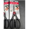 Image 3 : Lot of 3 Good Cook Scissors Model Number 24276 Multipurpose Kitchen Shears