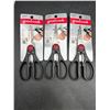 Image 2 : Lot of 3 Good Cook Scissors Model Number 24276 Multipurpose Kitchen Shears