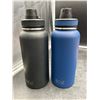 Image 2 : Lor of 2 – 1L  BOZ Insulated Water Bottles With Screw Cap Lids