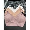Image 3 : Lot of 3 Tahari Bralettes in Size Medium