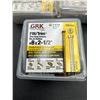 Image 3 : GRK Fasteners FIN/Trim #8 x 2-1/2 Trim Head Screws (100 Qty each) Lot of 3