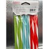 Image 3 : Mulberry Home Collection Reusable Straws, Set of 6 Packs of 12 pcs