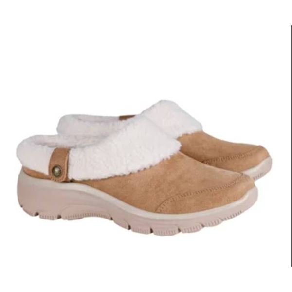 Skechers Memory Foam Slip-On Shoes, Women’s Size 7, Tan