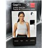 Image 2 : GapFit 2-Pack Active Tank Bra, Size M/M, Black & White