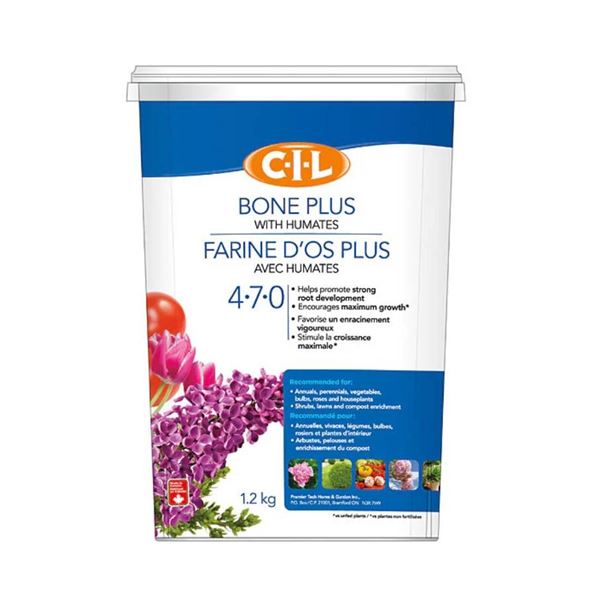 C-I-L Bone Plus With Humates 4-7-0 Plant Fertilizer, 1.2 kg