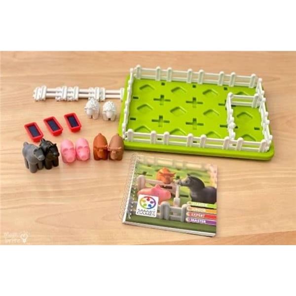 Smart Farmer Preschool Puzzle Game by SmartGames With 60 Challenges