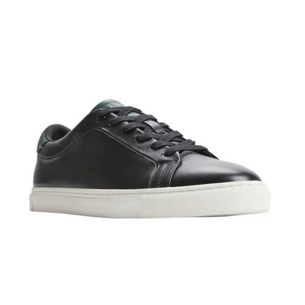 Ted Baker Men’s Black Low-Top Sneakers, Size 8